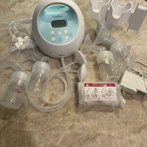 Spectra S1 White and Blue Breast Pump